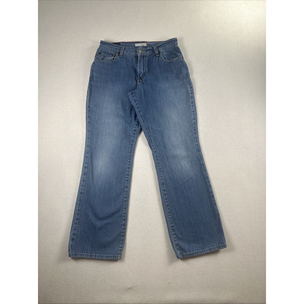 Levi's Women's 550 Relaxed‎ Bootcut Jeans Blue Size 6 Short
